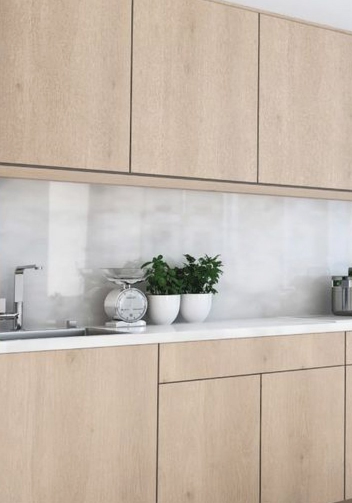 Timber Venner Finish Kitchen Cabinet