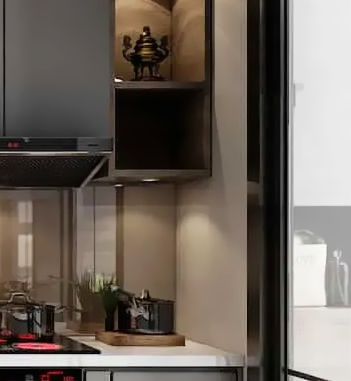 Aluminum Kitchen Cabinet view 4