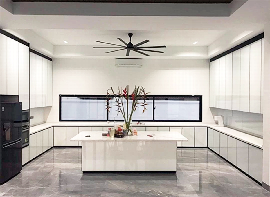 Aluminum Kitchen Cabinet view 2