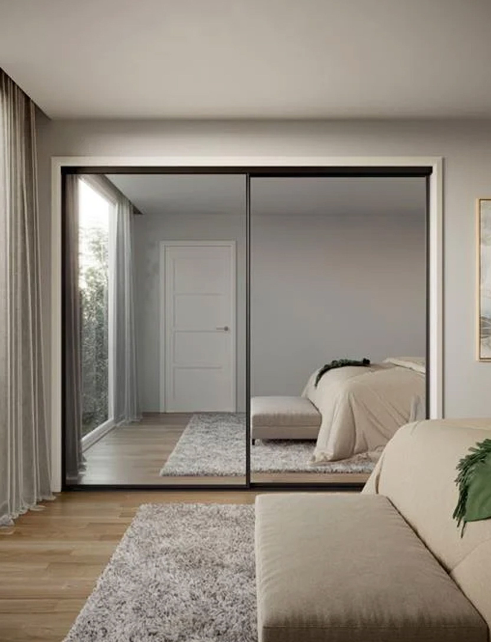 Wardrobe (Sliding Door) view 3