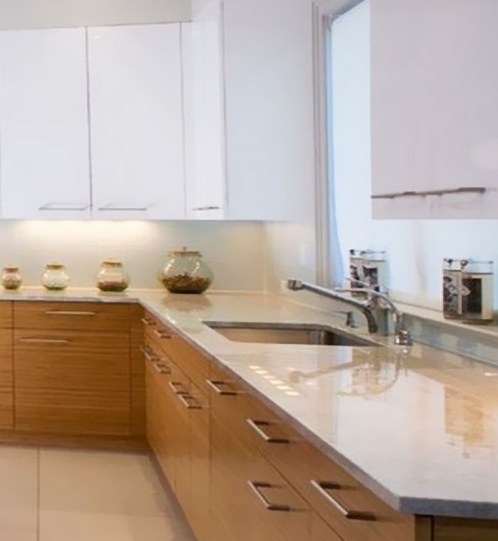 Timber Venner Finish Kitchen Cabinet view 4